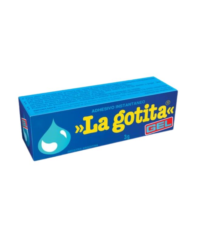 Adhesivos La Gotita Gel por 6 unidades de 3 gramos
