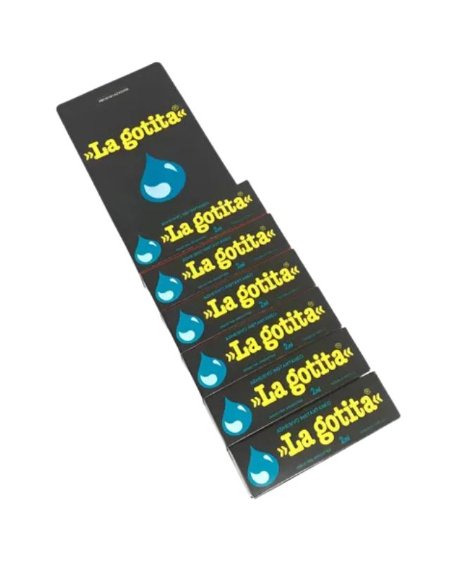 Adhesivos La Gotita por 6 unidades de 2 mililitros