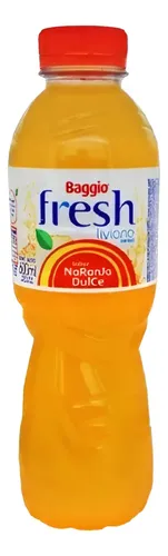 Agua Baggio Liv Fresh Naranja por 600 mililitros