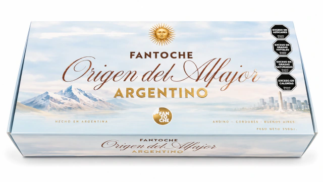 Alfajor Fantoche Origen Argentino por 6 unidades de 50 gramos
