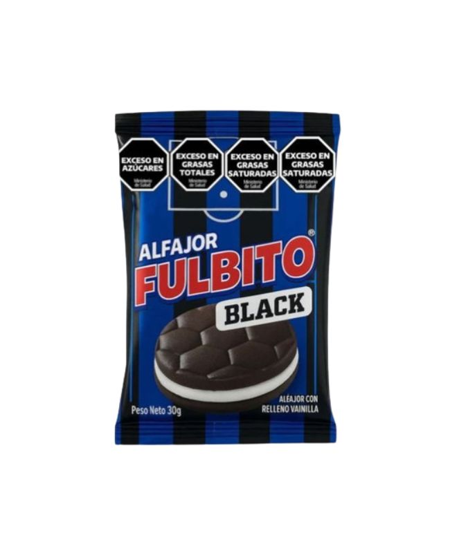 Alfajor Fulbito Black por 30 gramos