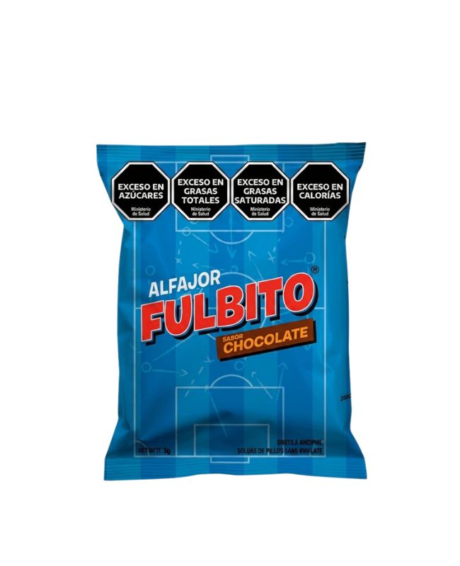 Alfajor Fulbito Chocolate por 44 unidades de 30 gramos