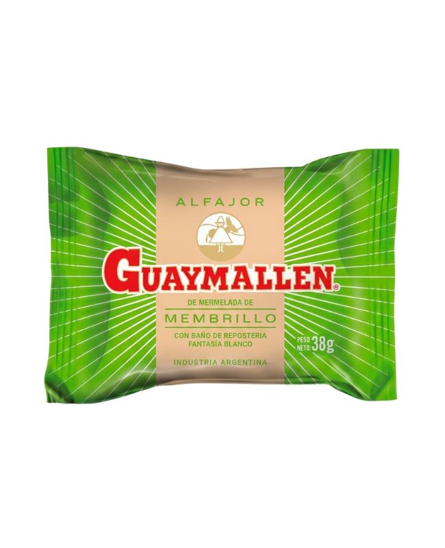 Alfajor Guaymallen Simple Fruta por 38 gramos