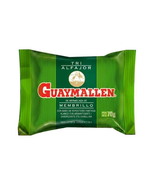 Alfajor Guaymallén Triple Fruta por 70 gramos