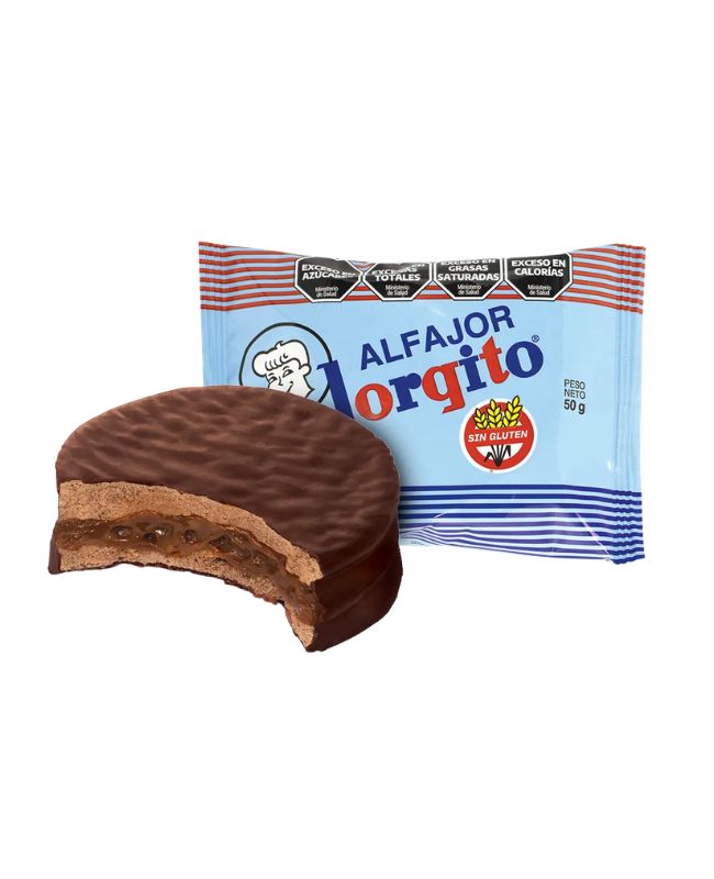 Alfajor Jorgito sin Gluten por 50 gramos