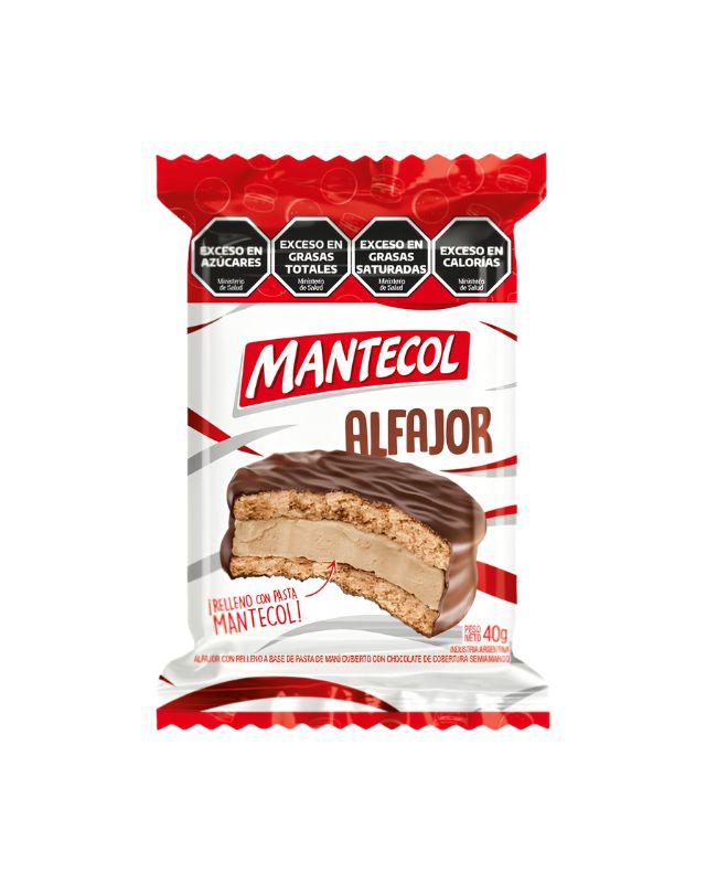 Alfajor Mantecol Simple por 40 gramos
