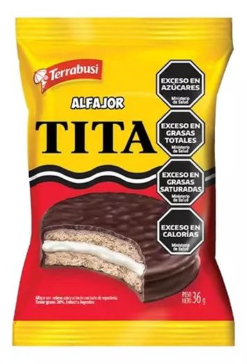 Alfajor Tita por 36 gramos
