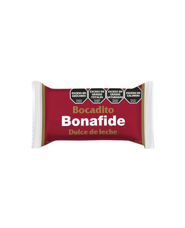 Bocadito Bonafide de Dulce de Leche por 16 gramos