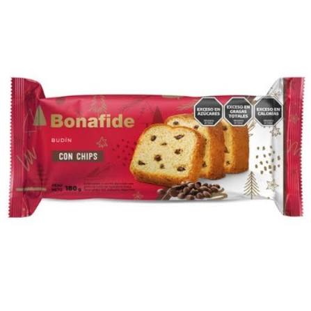 Budín Bonafide con Chips de Chocolate por 180 gramos