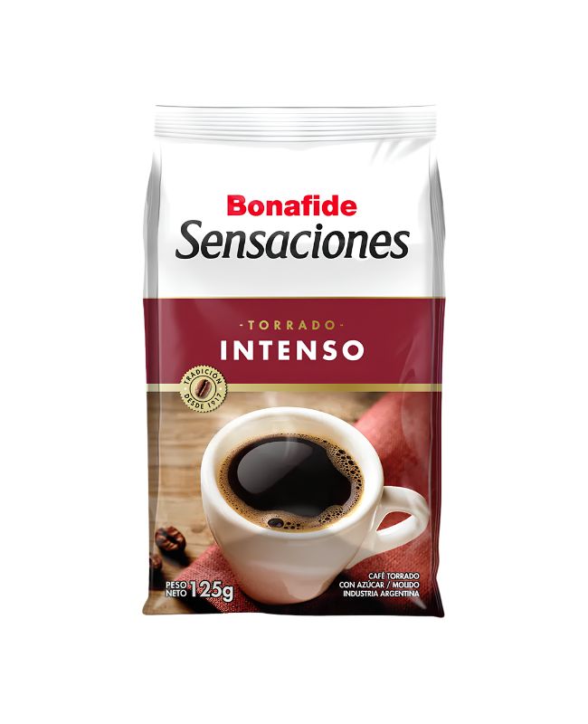 Café Bonafide Sensaciones Intenso por 125 gramos