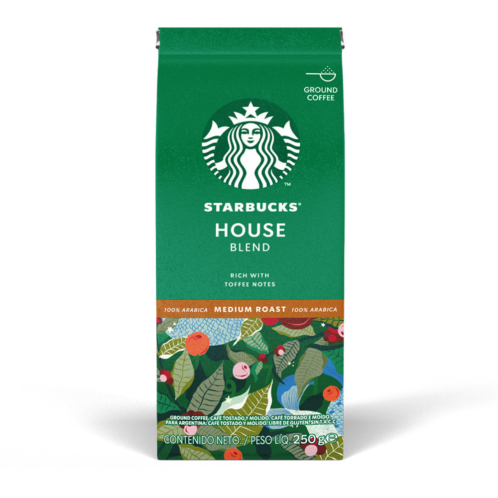 Café Starbucks Medium House Blend por 250 gramos