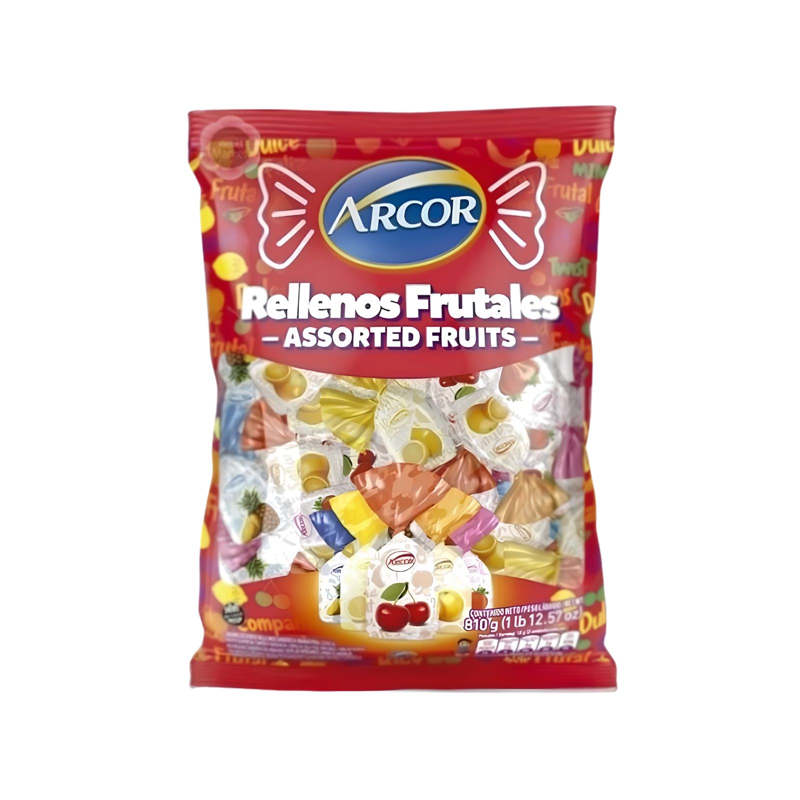 Caramelos Arcor Saquitos de Fruta por 810 gramos