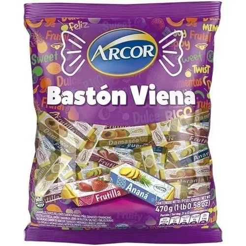 Caramelos Arcor Viena por 470 gramos