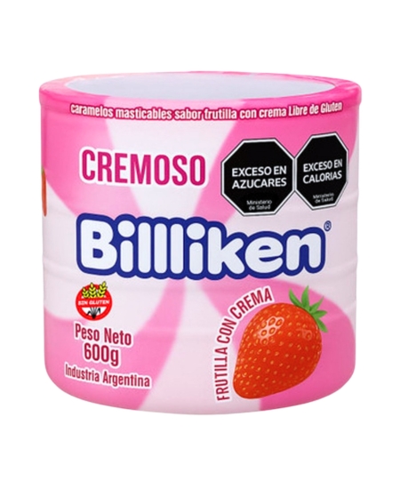 Caramelos Billiken Cremosos en Pote por 600 gramos