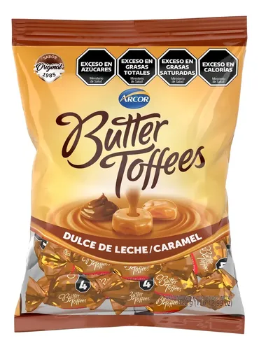Caramelos Butter Toffees Dulce de Leche por 822 gramos