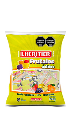 Caramelos Duros Lheritier Frutales por 600 gramos