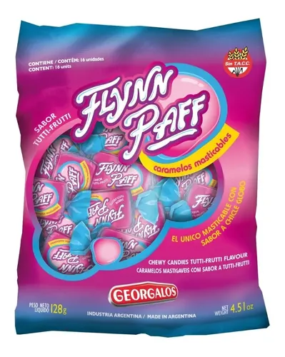 Caramelos Flynn Paff Surtidos por 16 unidades de 8 gramos