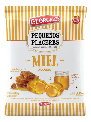 Caramelos Georgalos de Miel por 450 gramos