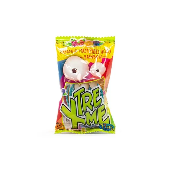 Caramelos Masticables Xtreme Rainbow por 12 unidades de 25 gramos