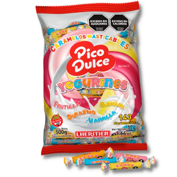 Caramelos Pico Dulce Yogurines por 500 gramos