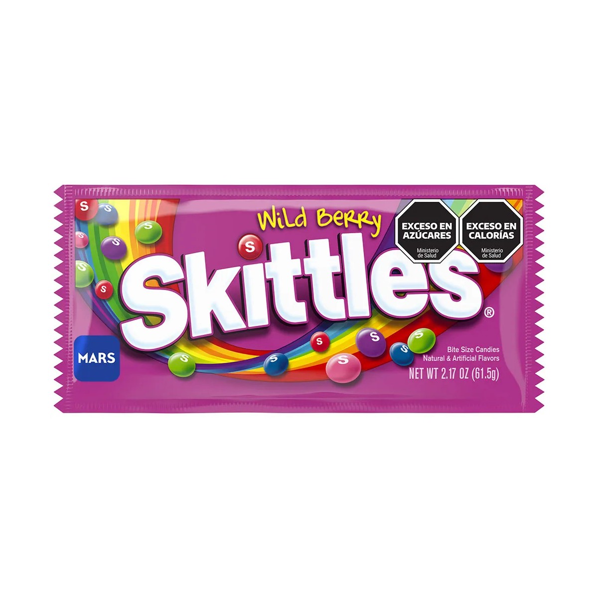 Caramelos Skittles Wild Berry por 61,5 gramos