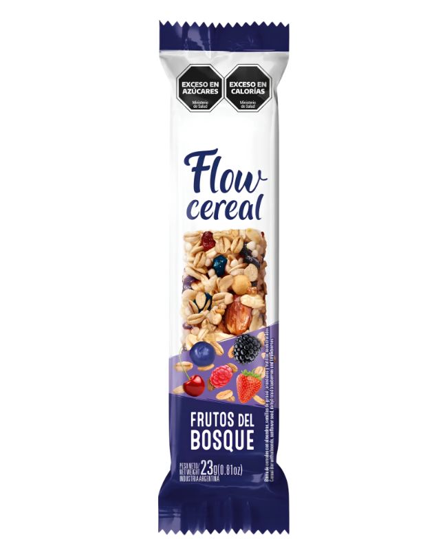 Cereal Flow Georgalos Frutos del Bosque por 23 gramos