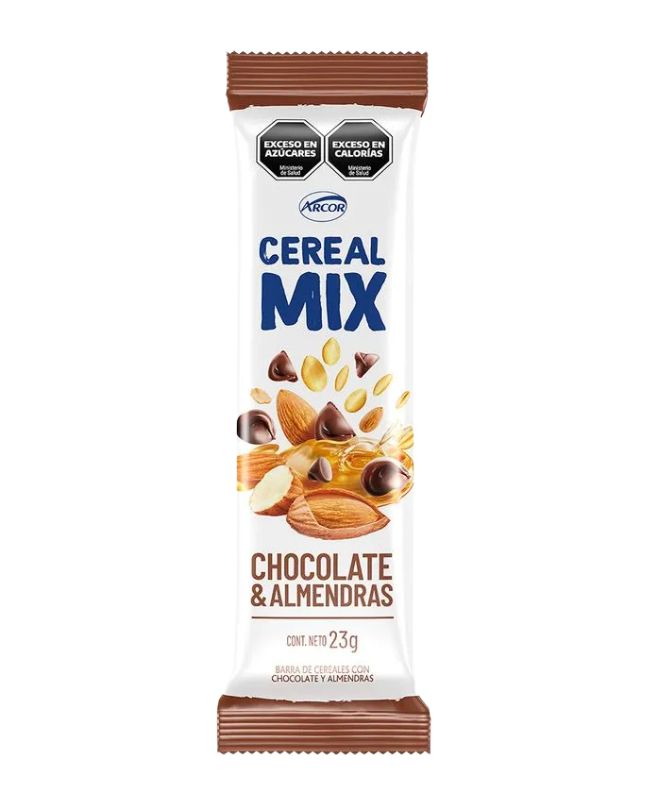 Cereal Mix Chocolate y Almendras por 23 gramos