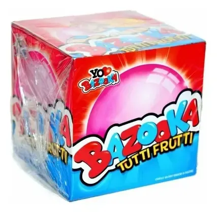 Chicles Bazooka Tutti Frutti por 80 unidades
