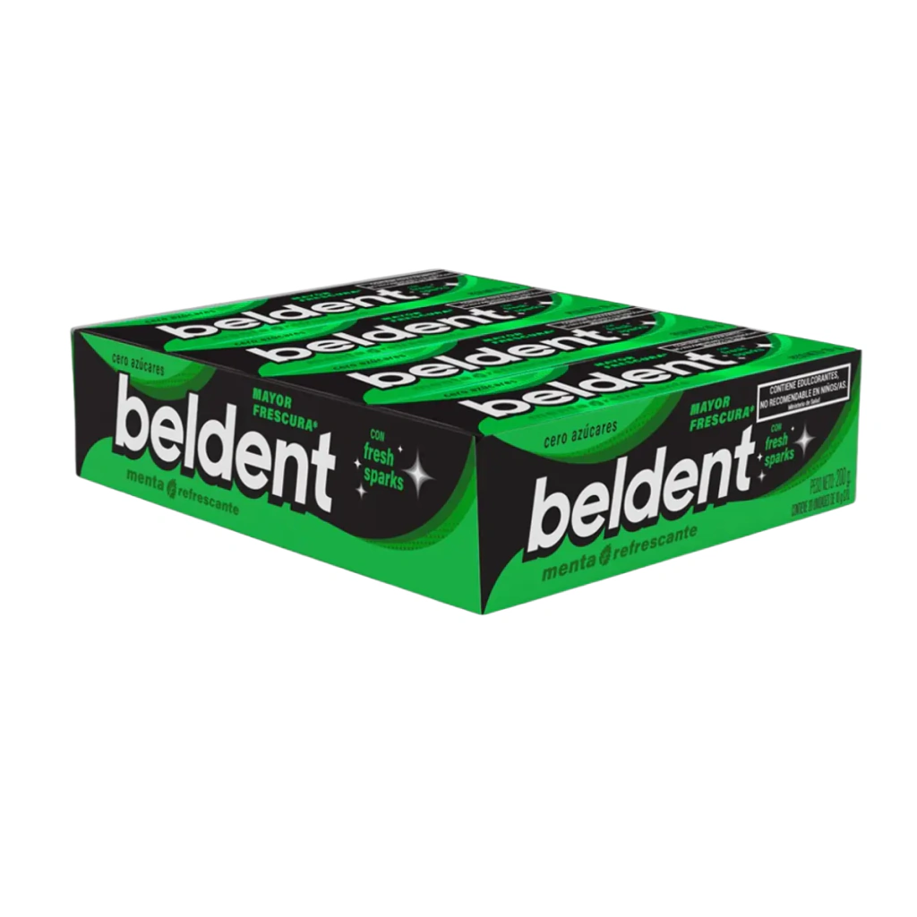 Chicles Beldent Fomo Menta por 20 unidades
