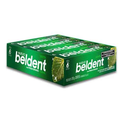 Chicles Beldent Infinit 7 Menta por 15 unidades de 13,3 gramos