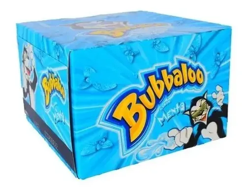 Chicles Bubbaloo Menta por 60 unidades
