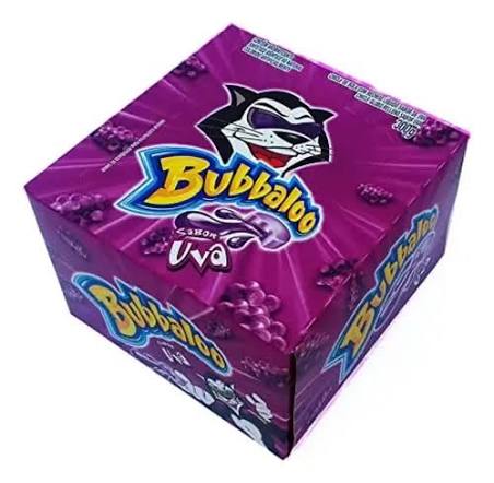 Chicles Bubbaloo Sabor Uva por 60 unidades