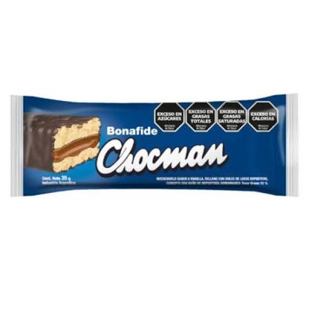 Chocman Semiamargo por 35 gramos