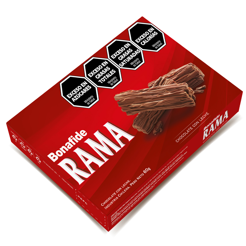 Chocolate Bonafide Rama con Leche por 60 gramos