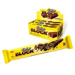 Chocolate Cofler Block con Leche y Maní por 12 unidades de 110 gramos