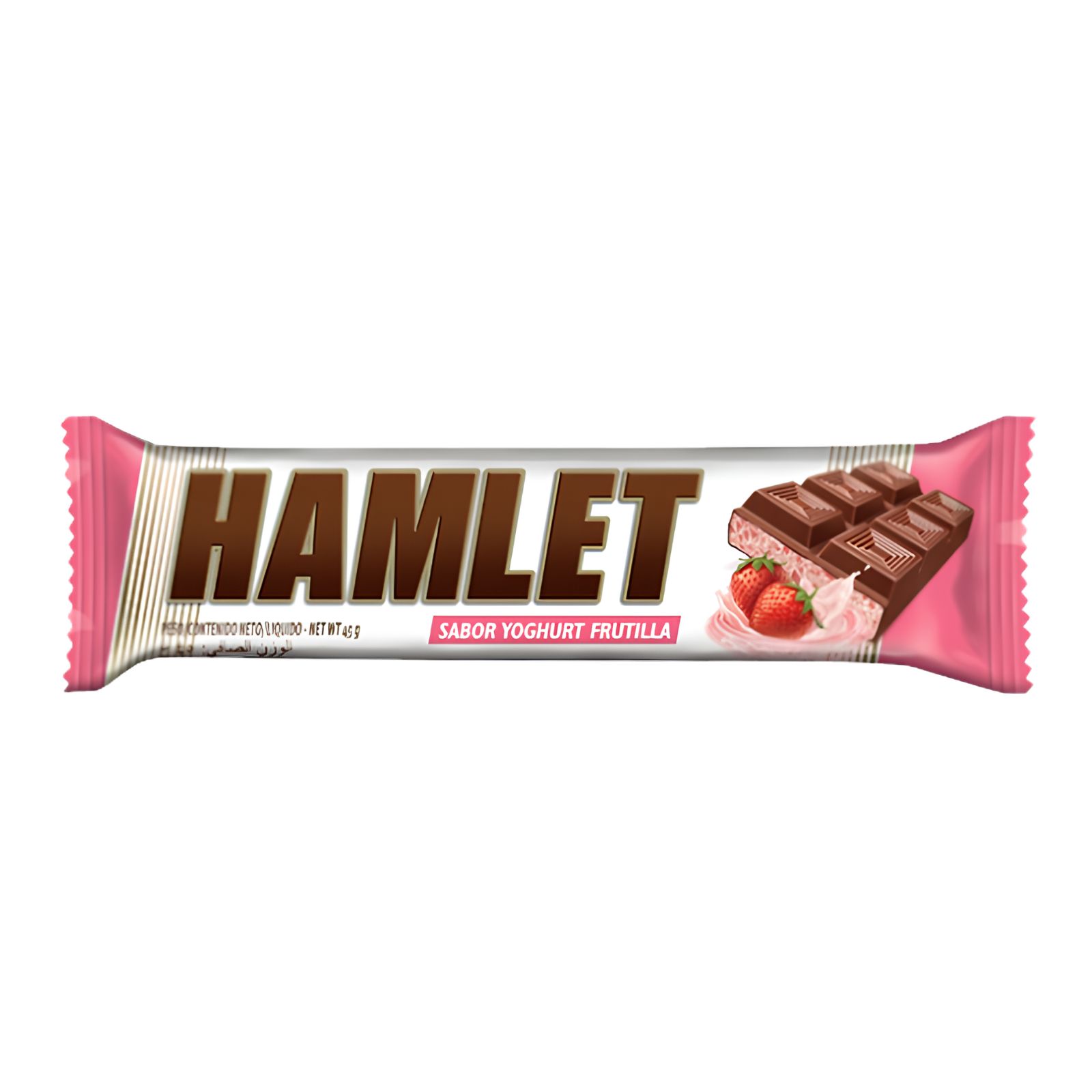 Chocolate Hamlet Yogurt Frutilla por 43 gramos
