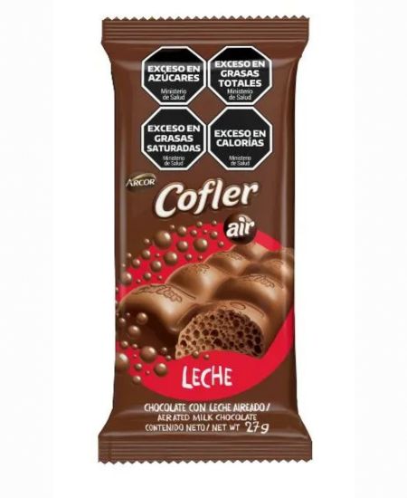 Chocolate Cofler Air con Leche por 27 gramos