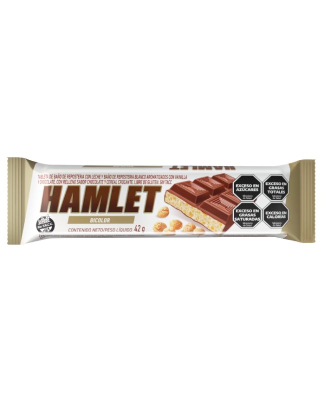 Chocolates Hamlet Bicolor por 21 unidades de 42 gramos