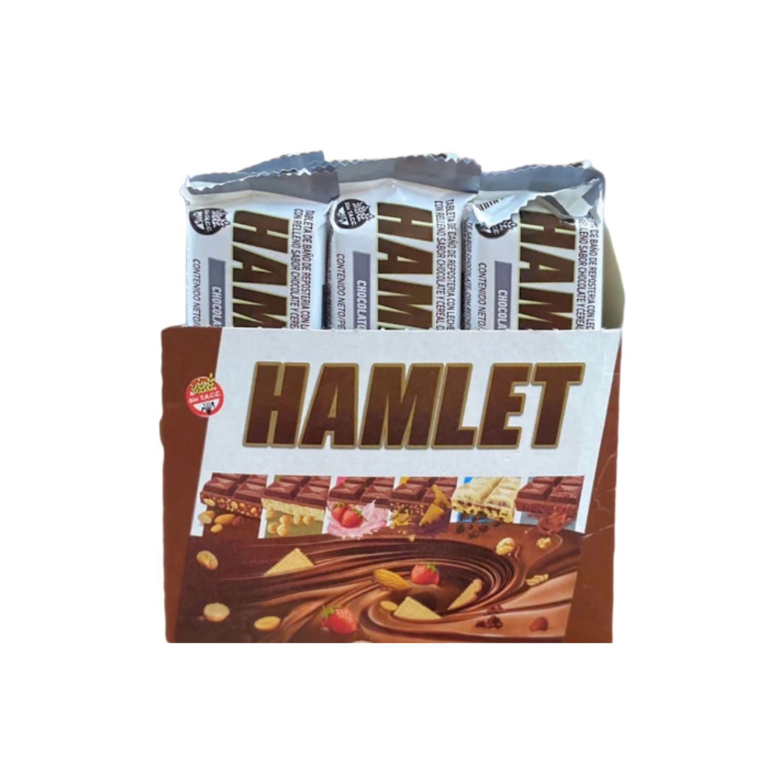 Chocolates Hamlet Chocolatoso con Cereales por 21 unidades de 43 gramos