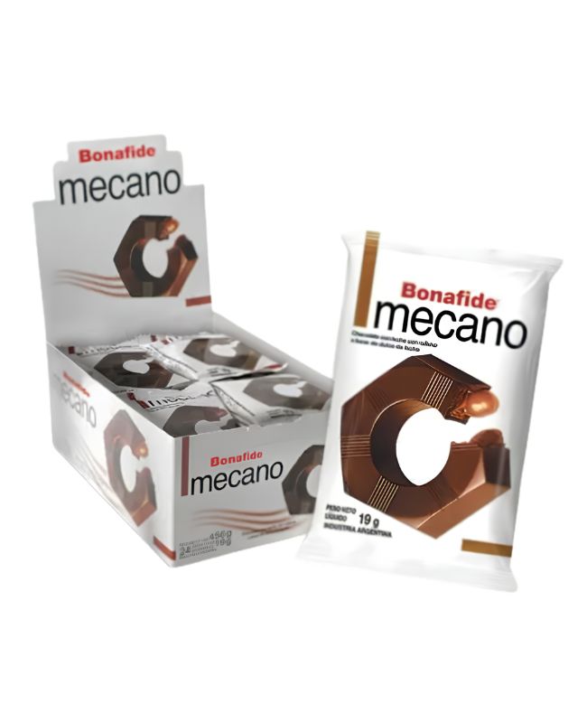 Chocolates Mecano por 24 unidades de 19 gramos