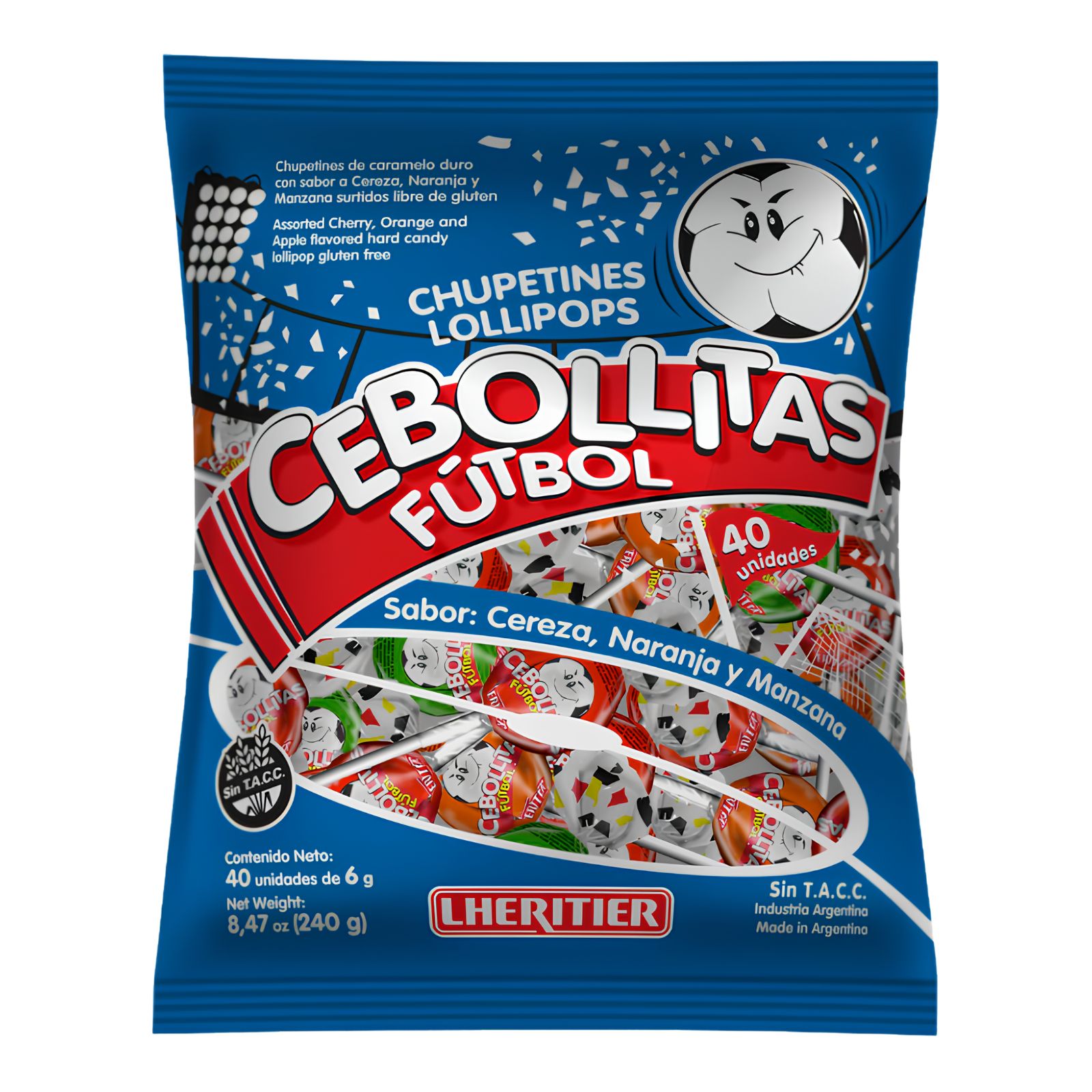 Chupetines Cebollitas por 40 unidades de 6 gramos