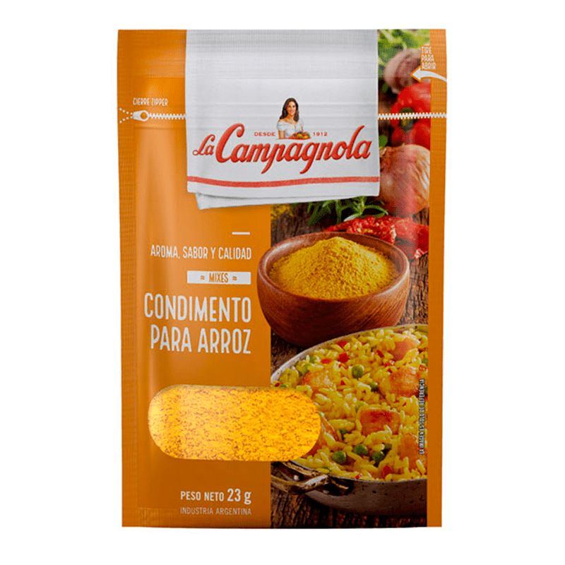 Especias La Campagnola Condimento para Arroz por 23 gramos