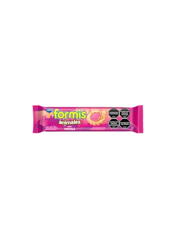 Galletas Formis Vainilla y Frutilla por 54 gramos