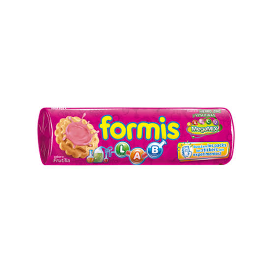 Galletas Formis Vainilla y Frutilla por 90 gramos