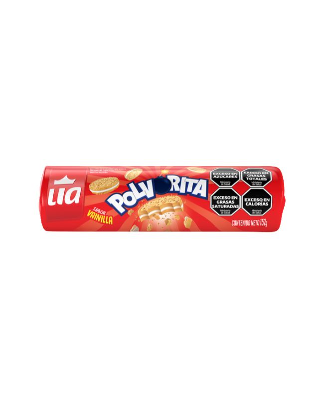Galletas Polvorita Vainilla y Vainilla por 152 gramos