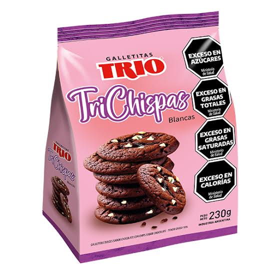 Galletas Trío Trichispas Blancas por 230 gramos