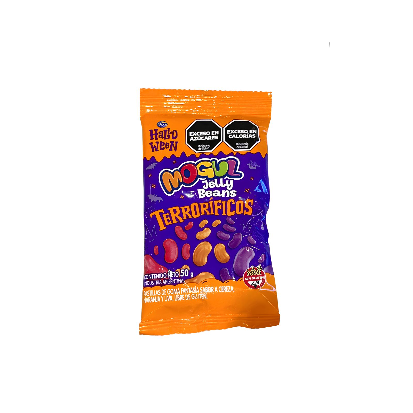 Gomitas Mogul Jelly Beans Halloween por 50 gramos