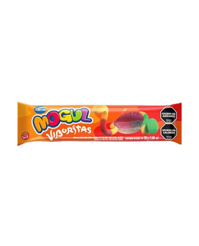 Gomas Mogul Viboritas por 12 unidades de 30 gramos
