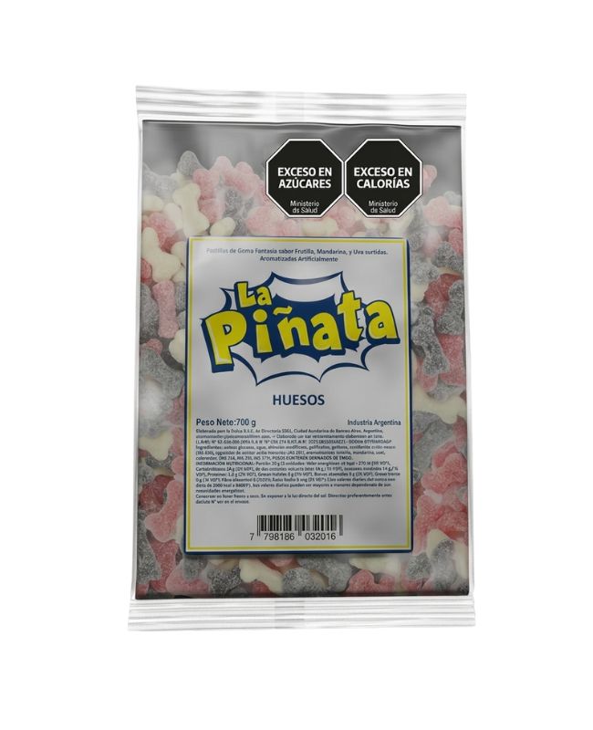 Gomas Piñata Huesos por 700 gramos