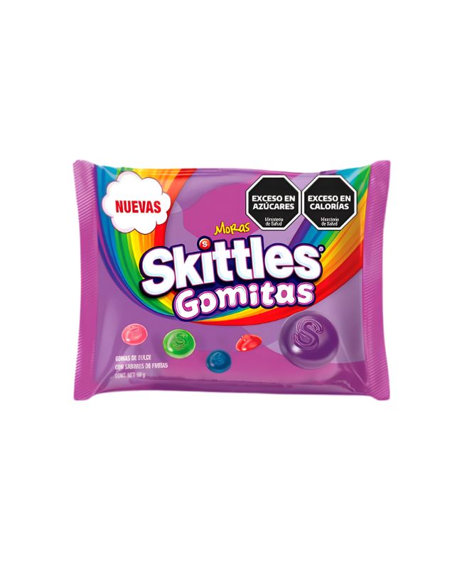 Gomas Skittles Gummies Wild Berry por 50 gramos